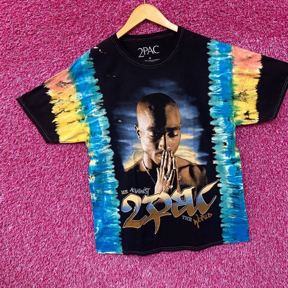2pac Me Against The World T-Shirt Medium - Picture 3 of 5